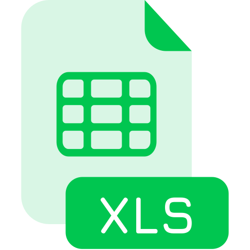 xls Generic color fill icoon