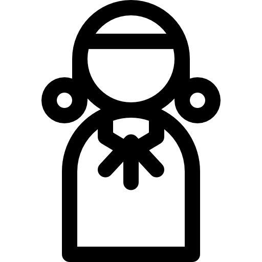 juiz Basic Rounded Lineal Ícone