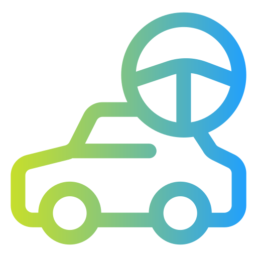 Car Generic gradient outline icon