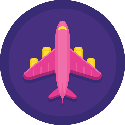 avion Flaticons.com Lineal Icône