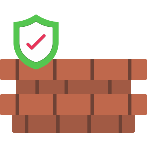 firewall Generic color fill icon