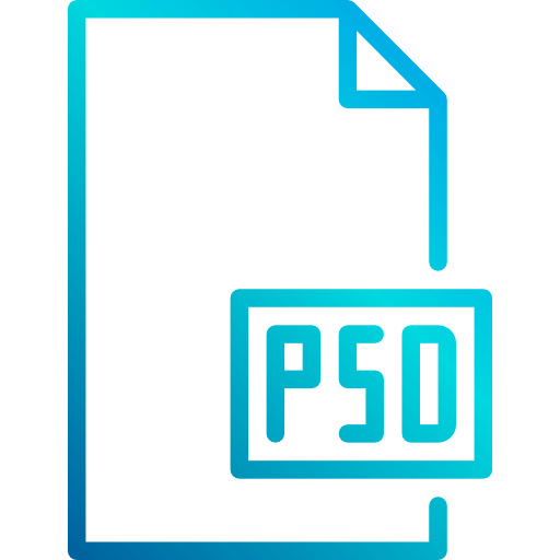 psd xnimrodx Lineal Gradient Icône