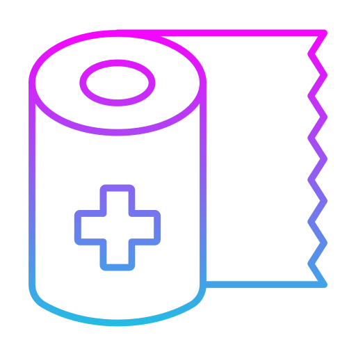 Bandage Generic gradient outline icon