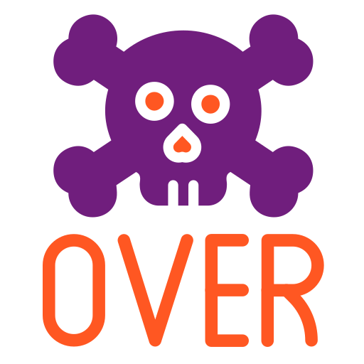 game over Generic color fill icona