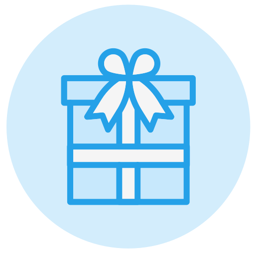 Gift Generic color lineal-color icon