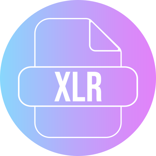 xlr Generic gradient fill icon