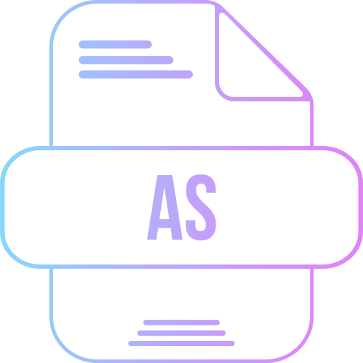 als Generic gradient outline icoon