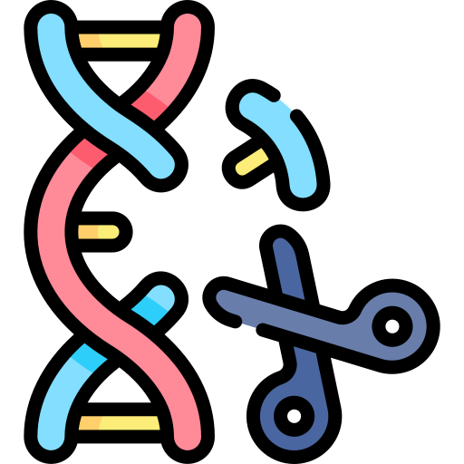 dna Kawaii Lineal color icon