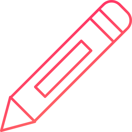 Pencil Generic gradient outline icon