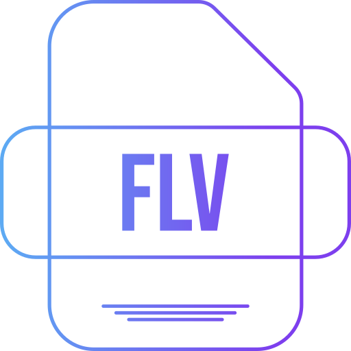 flv Generic gradient outline icon