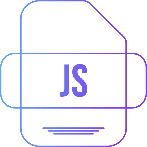 js Generic gradient outline icon