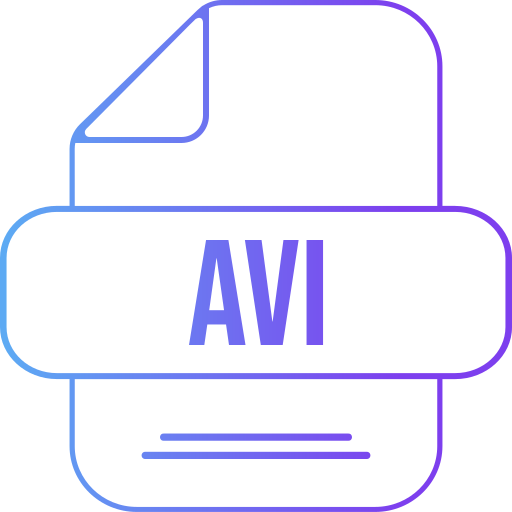 avi Generic gradient outline icon