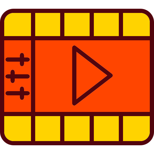 Video editor Generic color lineal-color icon