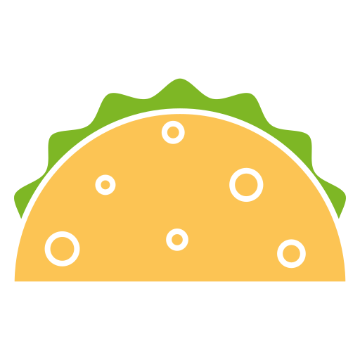 taco Generic color fill Ícone