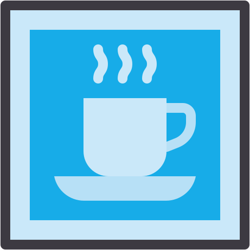 カフェテリア Generic color fill icon