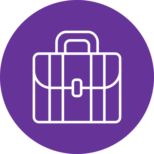 Briefcase Generic color fill icon