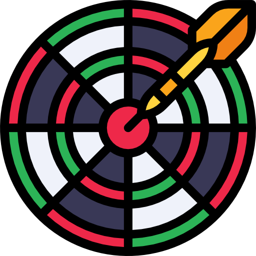 Dart mynamepong Lineal Color icon