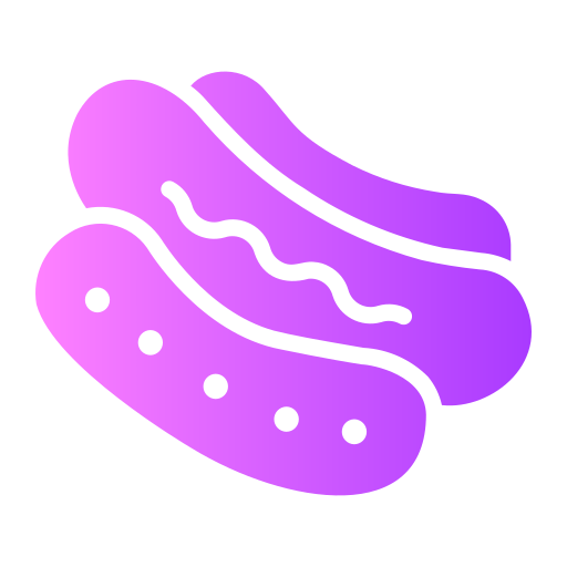 hotdog Generic gradient fill icon