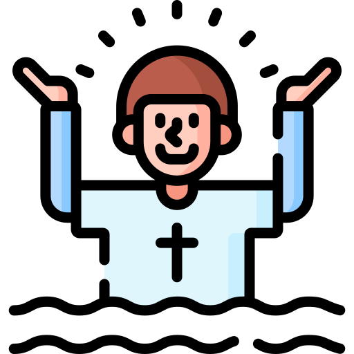 Baptism Special Lineal color icon