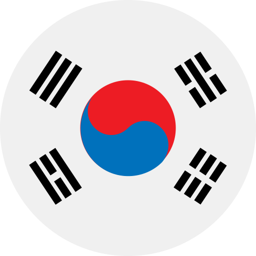 südkorea Generic color fill icon