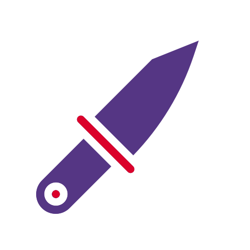 Knife Generic color fill icon