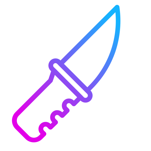 Knife Generic gradient outline icon