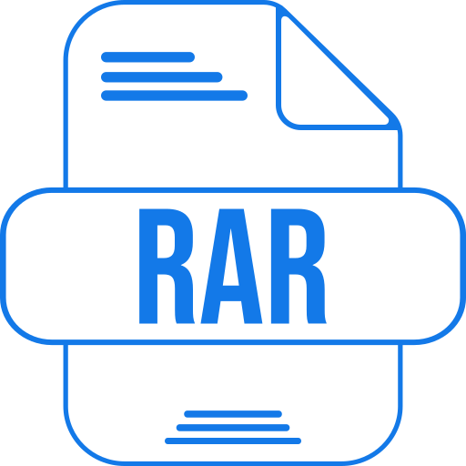 rar Generic color outline иконка