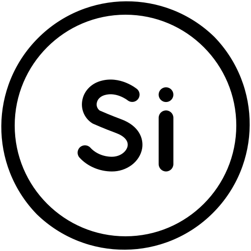 Si Generic black outline icon