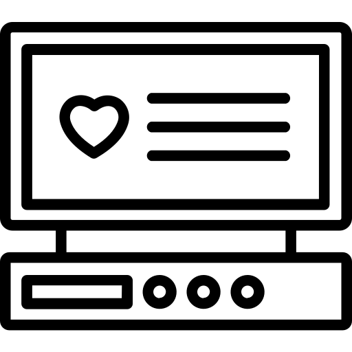 ecg Generic black outline Ícone