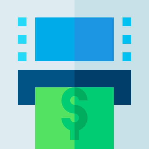 atm Basic Straight Flat icon