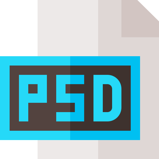 psd Basic Straight Flat иконка