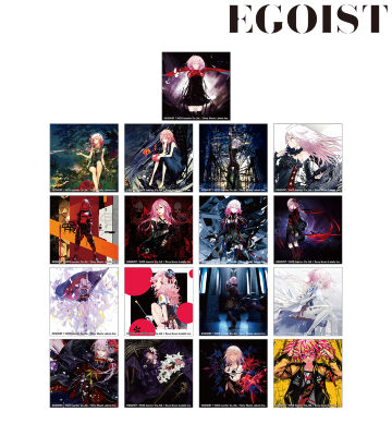 EGOIST ジャケットイラスト トレーディングアクリルカード