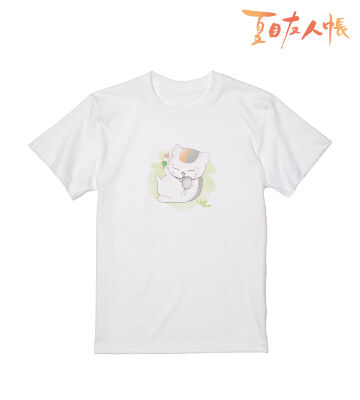 ニャンコ先生 デフォルメAni-Art Tシャツ キミドリ