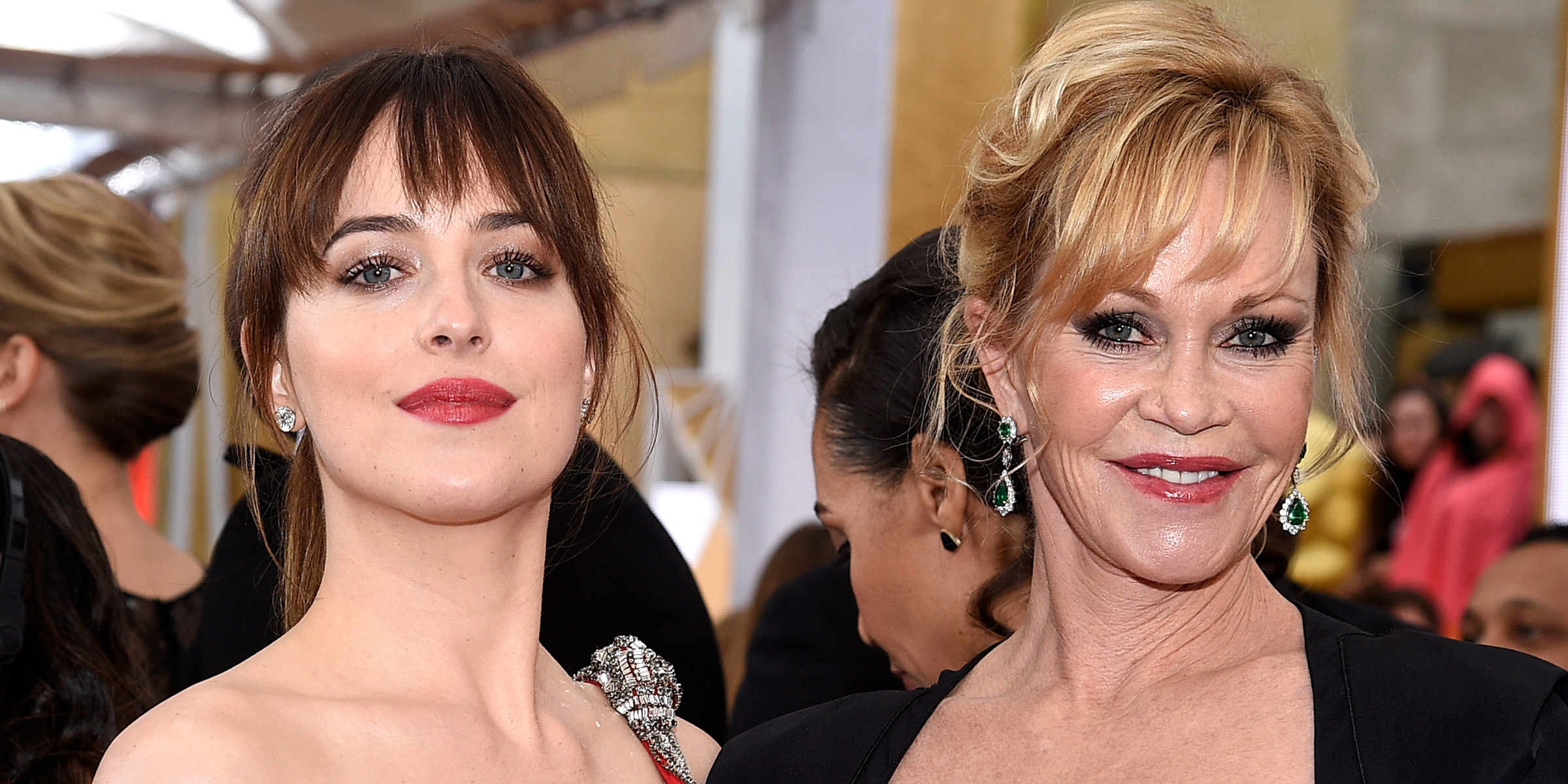 Dakota Johnson and Melanie Griffith | Source: Getty Images