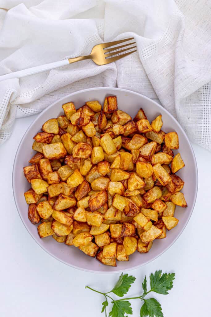 Diced Potatoes in Air Fryer