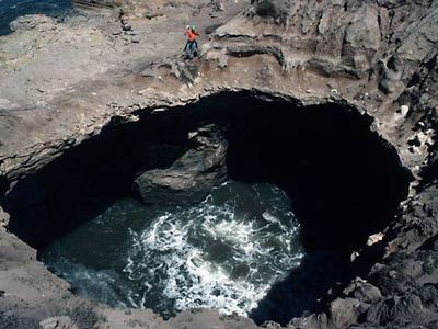 sea cave