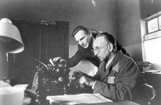 Liam Neeson and Ben Kingsley in Schindler's List