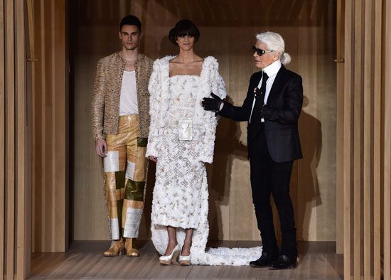 Karl Lagerfeld: designs for Chanel