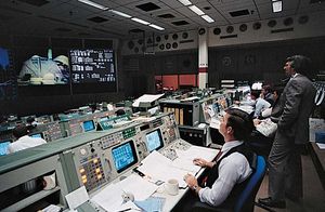 Johnson Space Center: control room