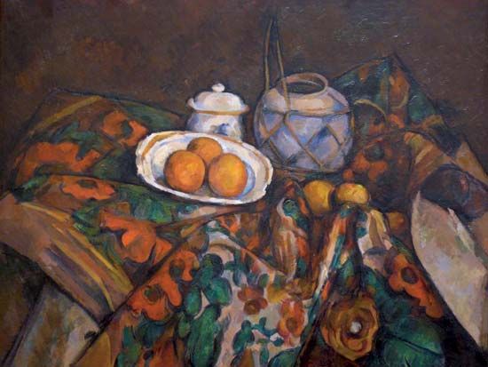 Paul Cézanne: Still Life with Ginger Jar, Sugar Bowl, and Oranges