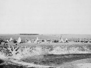 Wounded Knee Massacre reenactment