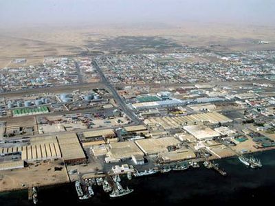 Walvis Bay, Namibia.