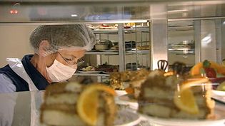 Visit the European Commission's canteen and watch chef Cosar monitor the variety of menus