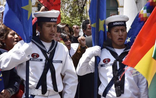 Bolivian navy