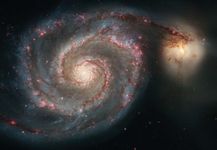 Whirlpool Galaxy (M51); NGC 5195