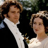 Colin Firth and Jennifer Ehle in Pride and Prejudice