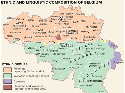 ethnic and linguistic composition of Belgium