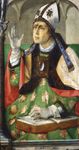 Justus of Ghent: Saint Augustine