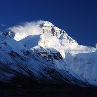 Mount Everest. Himalayas, Nepal, Tibet, mountains, snow, Mt. Everest