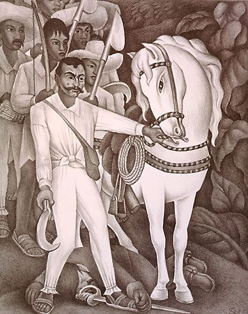 Diego Rivera: Emiliano Zapata, the Agrarian Leader